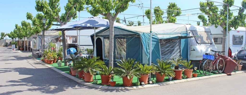 Parcela para caravana